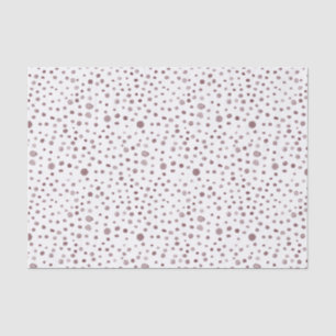 Wine Confetti Watercolor Dots Tissue Paper