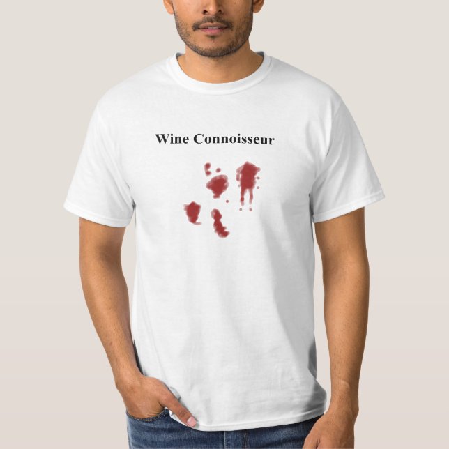 Wine conniseur T-Shirt (Front)