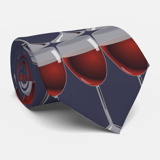 Wine Connoisseur - necktie (Rolled)