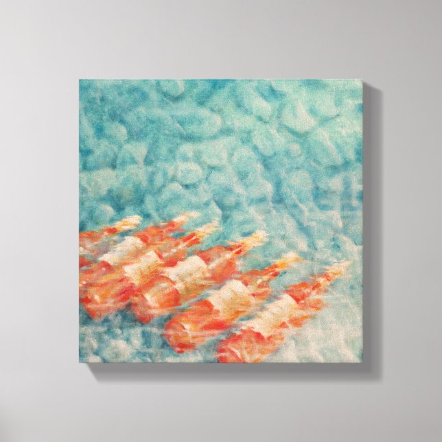 Wine Cooling 2010 Canvas Print (Front)