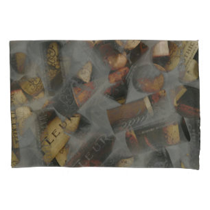 Wine Cork Dry Ice Haze Pillowcase