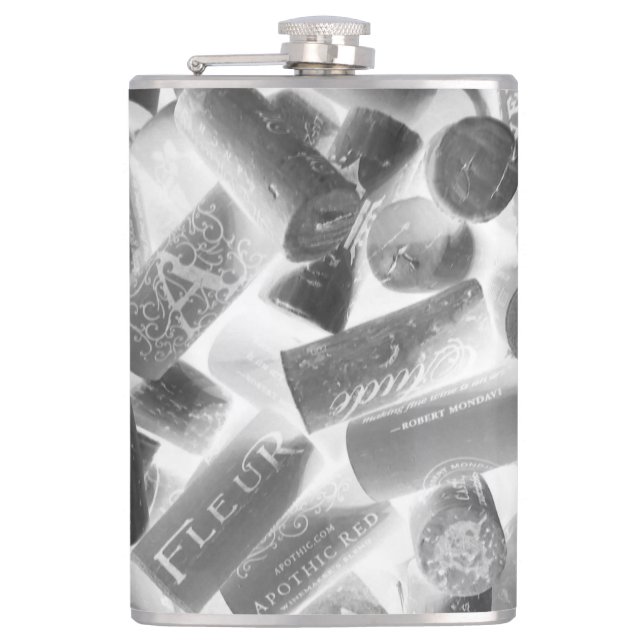 Wine Cork Hip Flask (Front)