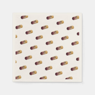 Wine-cork napkin