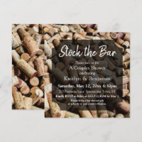 Wine Cork Photo, Stock the Bar Couples Shower 2