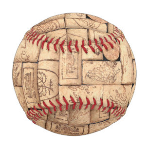 Wine Corks Baseball