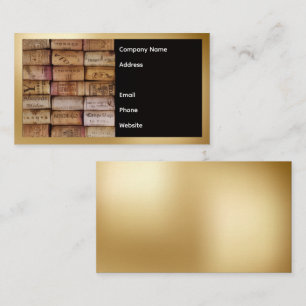 Wine Corks Business Card