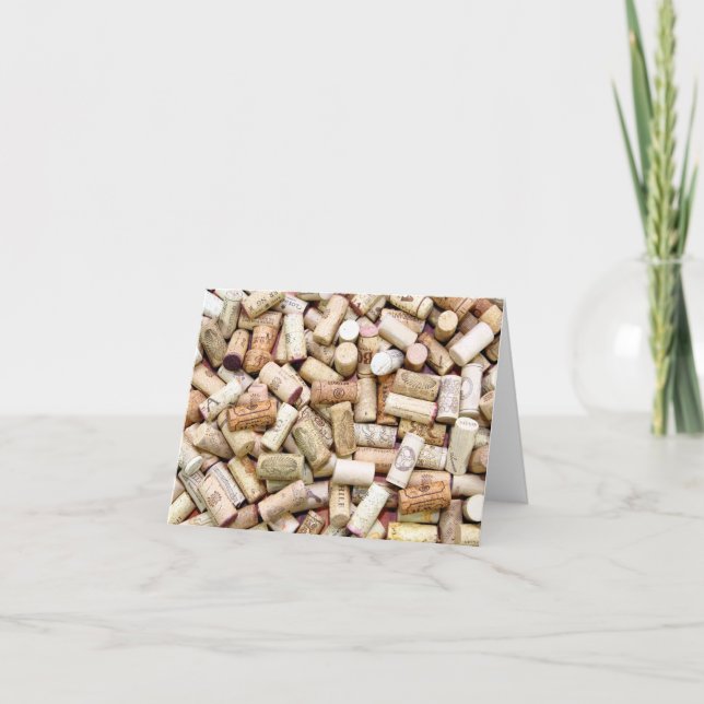 Wine Corks Card (Front)