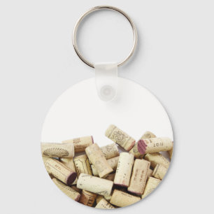 Wine Corks Keychain