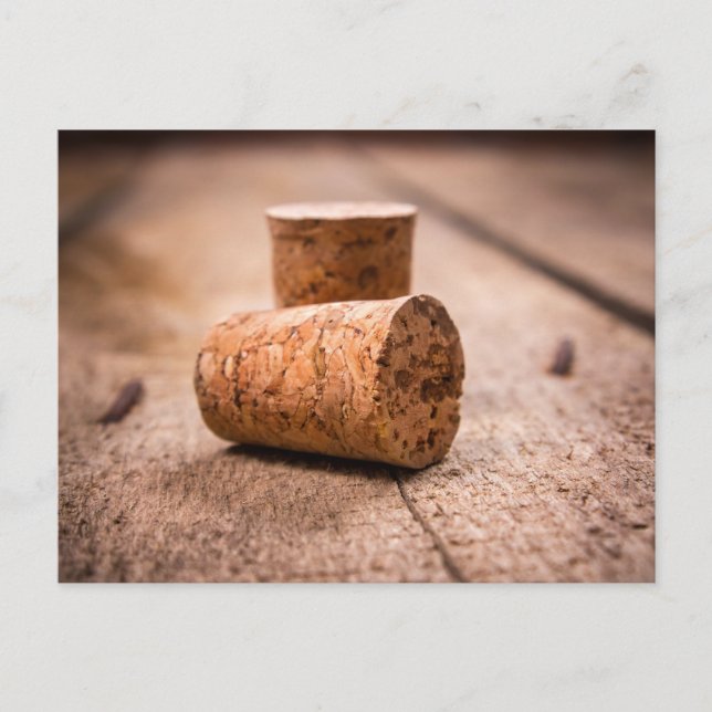 wine corks postcard (Front)