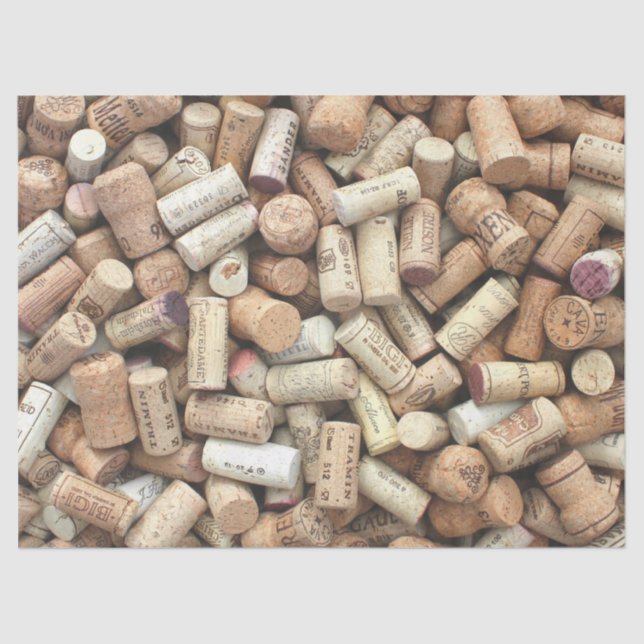 wine corks tissue paper (Front)