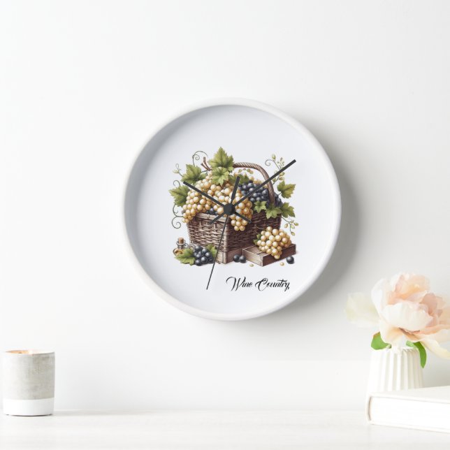 Wine Country Clock (Home)