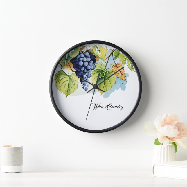 Wine Country Clock (Home)
