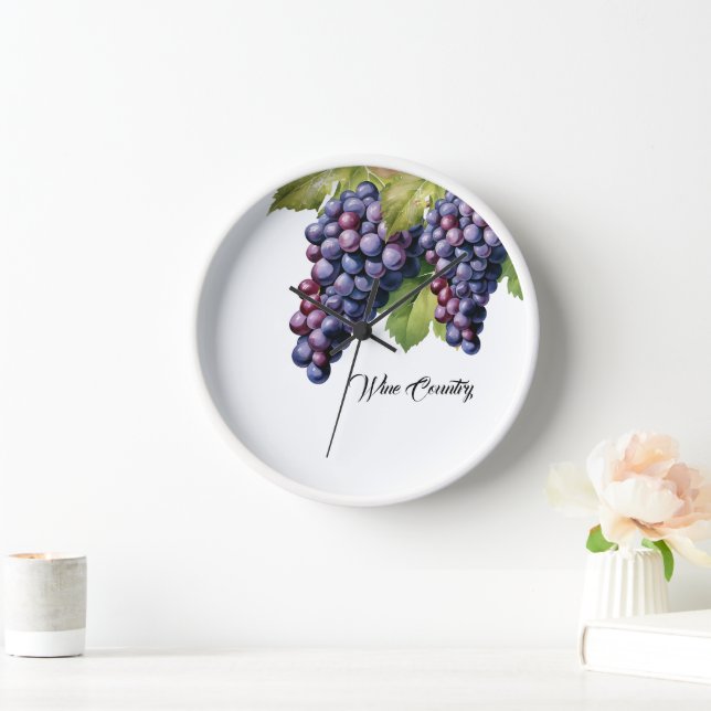 Wine Country Clock (Home)