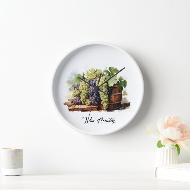 Wine Country Clock (Home)