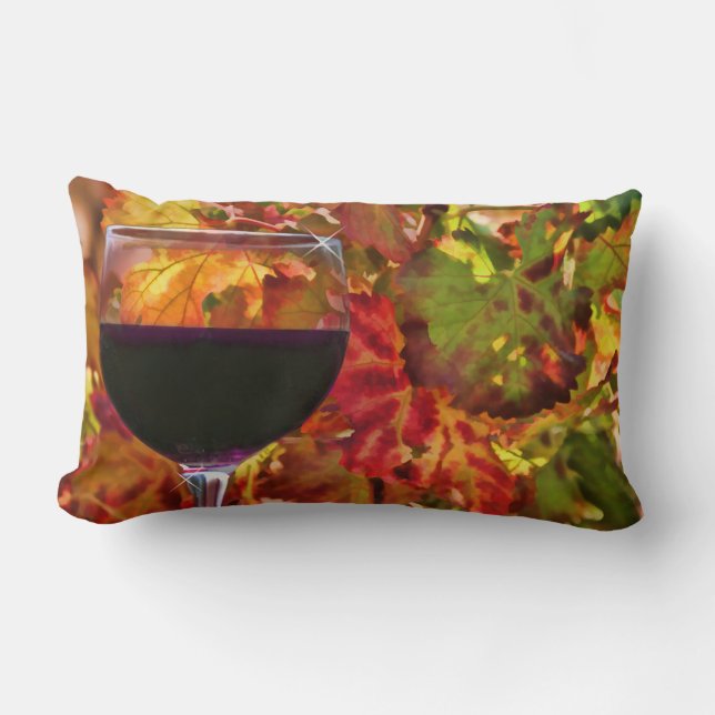 Wine Country Decor Pillow (Front)