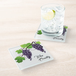 Wine Country Glass Coaster