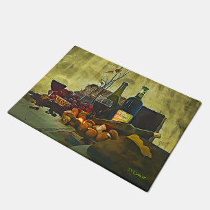 Wine Country Kitchen Decor floor mat