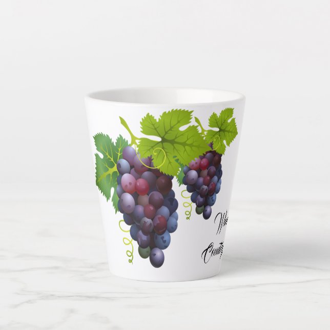 Wine Country Latte Mug (Front)