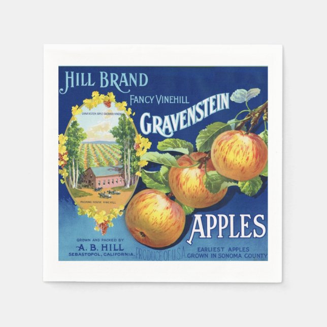 Wine Country Napkins (Front)