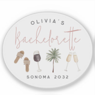 Wine Country Personalised Bachelorette Party