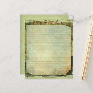 Wine Country Stationary 4.5''x5.6'' Paper Sheet