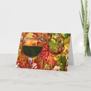 Wine Country Thank You Card