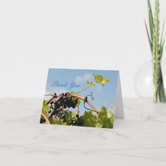Wine Country Thank You Card