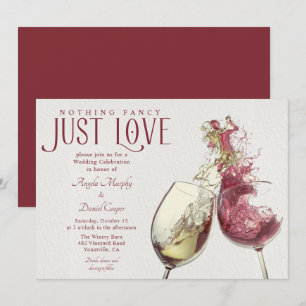 Wine Dance Winery Vineyard Wedding Invitation