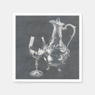 Wine Decanter and Glass Napkin