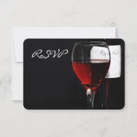 Wine dinner celebration invitation