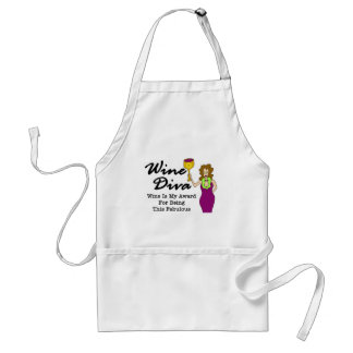 Wine Diva "Fabulous" Standard Apron