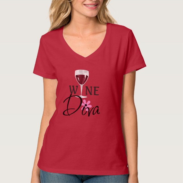 Wine Diva TSHIRT (Front)
