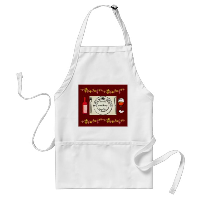 Wine Down Apron (Front)