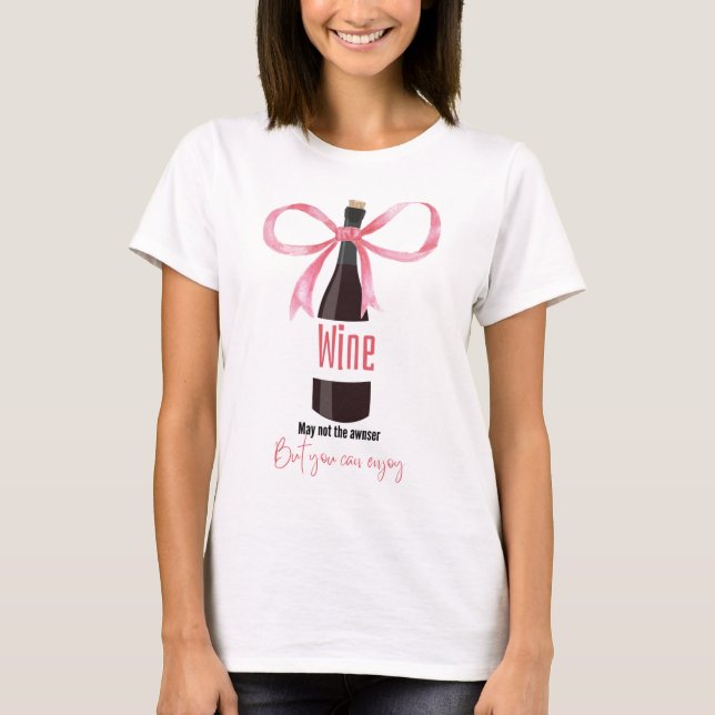 Wine drinkers  T-Shirt (Front)