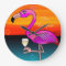 Wine drinking pink Flamingo personalised