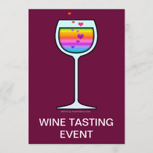 WINE EVENT - PARTY INVITATIONS