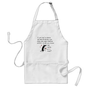 Wine Every Day or $1 Million? Funny Quote Standard Apron