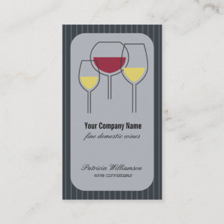 Wine Expert Vineyard Business Card