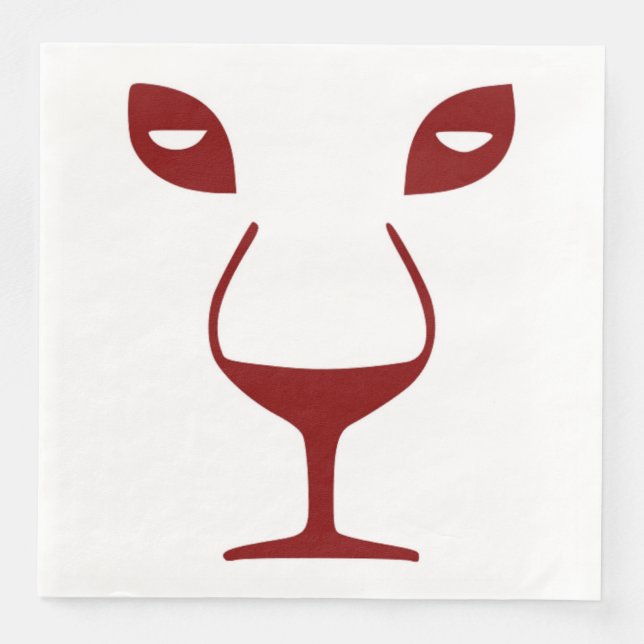 WINE FACE NAPKIN (Front)