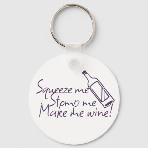 Wine Fanatic Key Ring