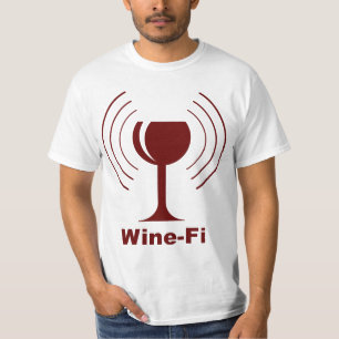 Wine-Fi Humour T-Shirt
