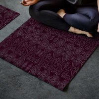 Wine fibrous textile octopus seeds patterned
