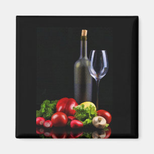 Wine for a Salad Magnet
