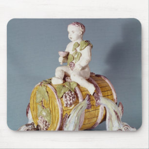 Wine fountain in the shape mouse mat