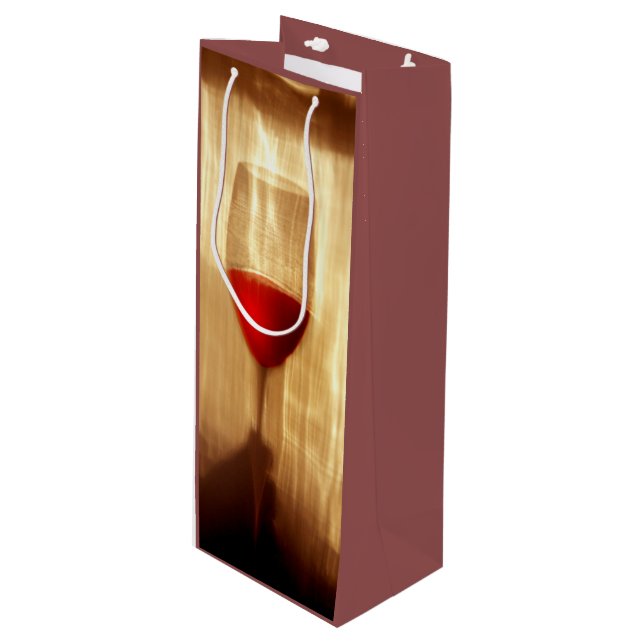 Wine Gift Bag - Wine (Front Angled)