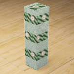 Wine Gift Box Floral<br><div class="desc">Wine Gift Box Something for everyone offers customised personalised wine gift box especially for that special moment with your loved ones. This uniquely designed gift box will impress your friends and family. While you are here already you may want to view other related bathroom items such as, shower curtain liners,...</div>