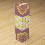 Wine Gift Box Floral<br><div class="desc">Wine Gift Box Something for everyone offers customised personalised wine gift box especially for that special moment with your loved ones. This uniquely designed gift box will impress your friends and family. While you are here already you may want to view other related bathroom items such as, shower curtain liners,...</div>