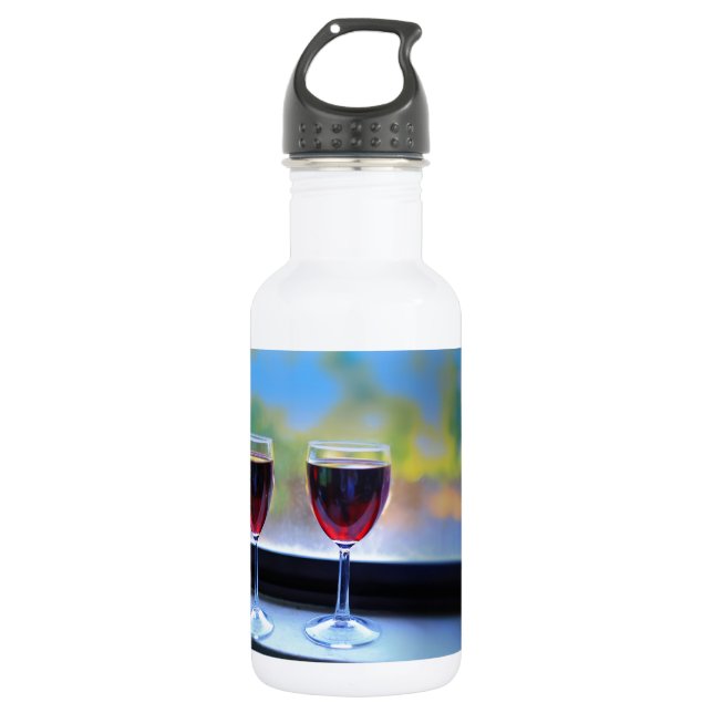 Wine Glass 532 Ml Water Bottle (Front)