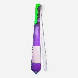 wine glass and bottle : stained glass tie