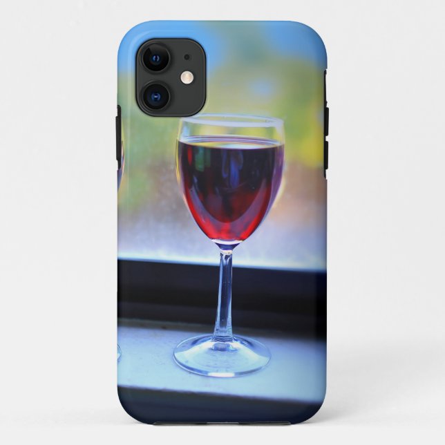 Wine Glass Case-Mate iPhone Case (Back)